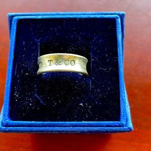 Tiffany silver band